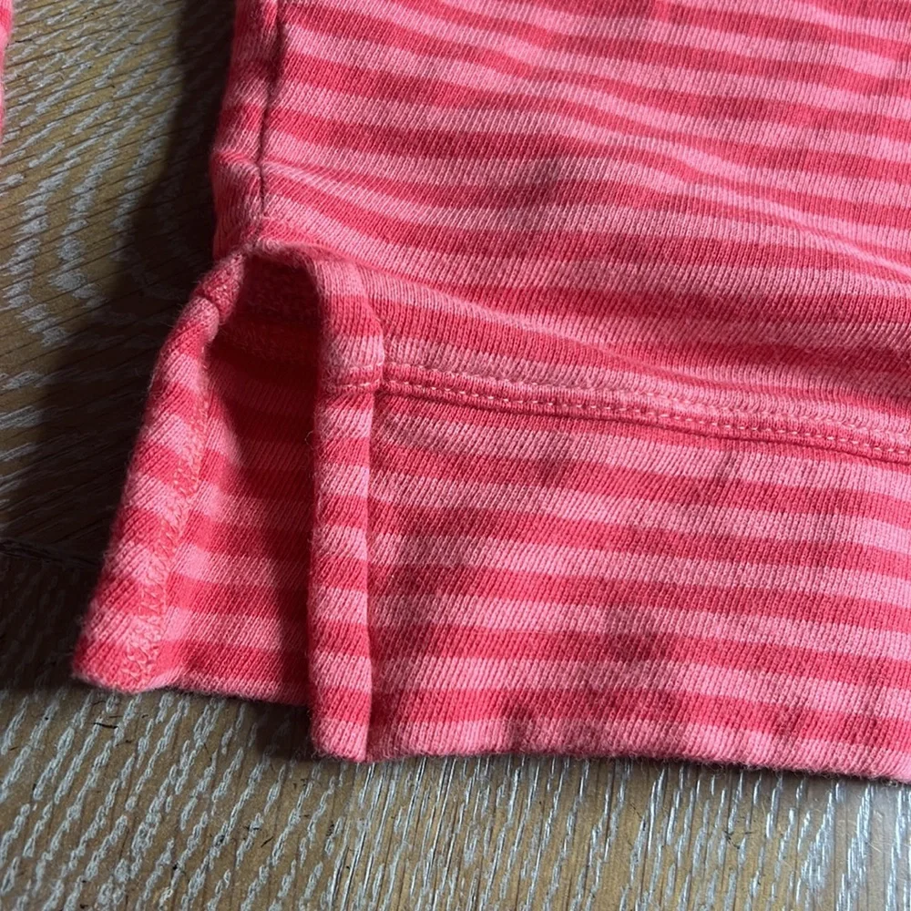 VINEYARD VINES Pink Stripe Hoodie Sweatshirt M (10-12)